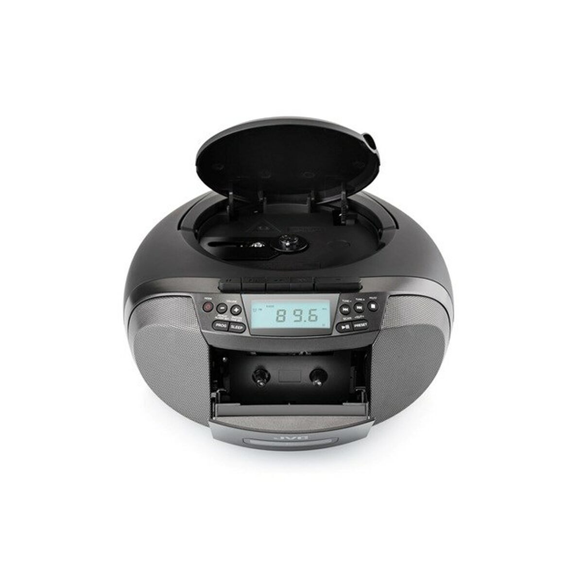 JVC Φορητό Ηχοσύστημα RC-E444B με Ραδιόφωνο σε Μαύρο Χρώμα - Image 5
