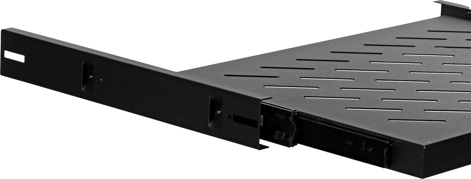 Lanberg Ράφι 1U 19" 465x350mm Μαύρο - Image 4