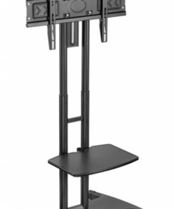 Alternative view of Vevor Mobile Tv Stand Adjustable Height Supports 23-60 Inch Tvs 32-70 In