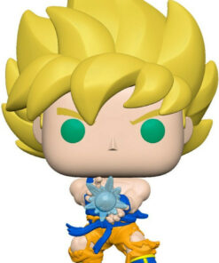Funko Pop! Animation: Super Saiyan Goku with Kamehameha Glows in the Dark Exclusive