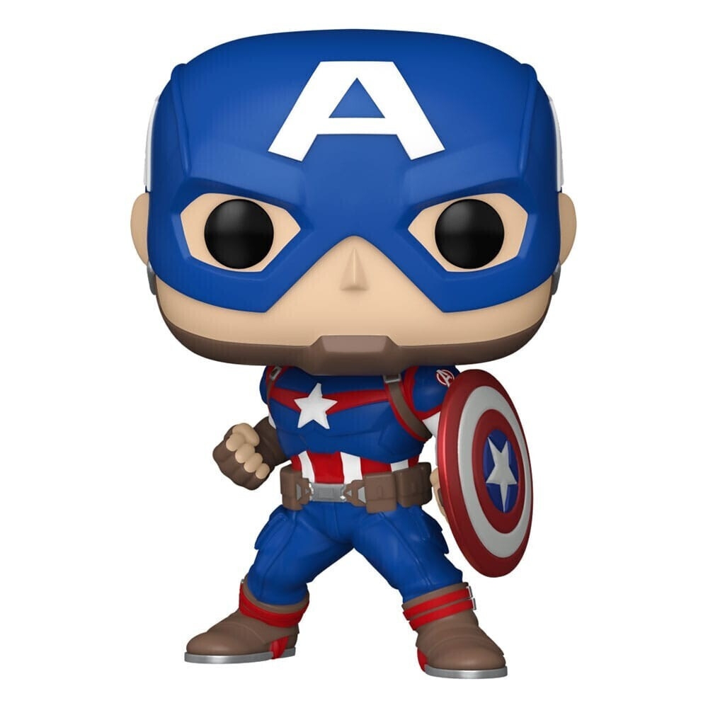 Funko Pop! Marvel: Captain America Bobble-Head