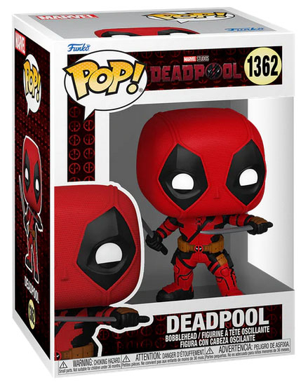 Funko Pop! Marvel: Deadpool Bobble-Head - Image 2