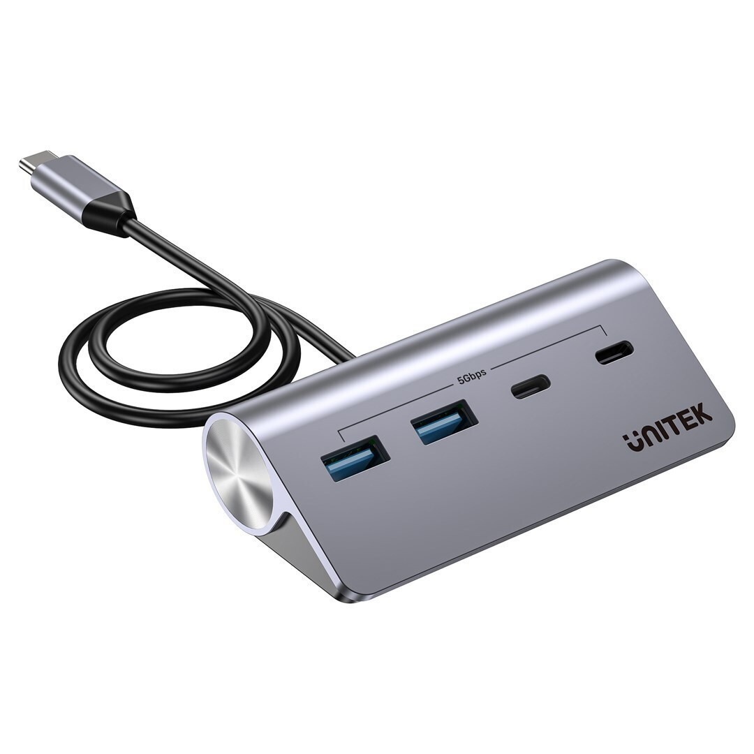 Unitek USB 3.2 Hub 10 Θυρών με σύνδεση USB-A & Θύρα Φόρτισης Γκρι - Image 2