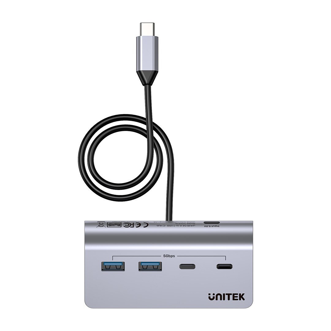 Unitek USB 3.2 Hub 10 Θυρών με σύνδεση USB-A & Θύρα Φόρτισης Γκρι - Image 3