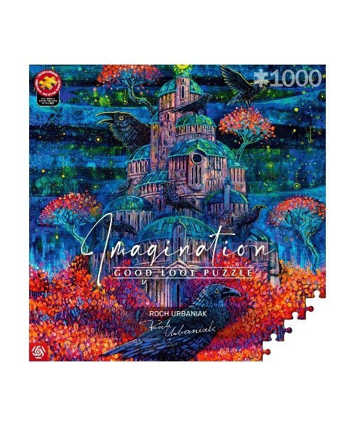 Puzzle Good Loot Imagination Roch Urbaniak Raven Queen's Fortress 1000 Pc S