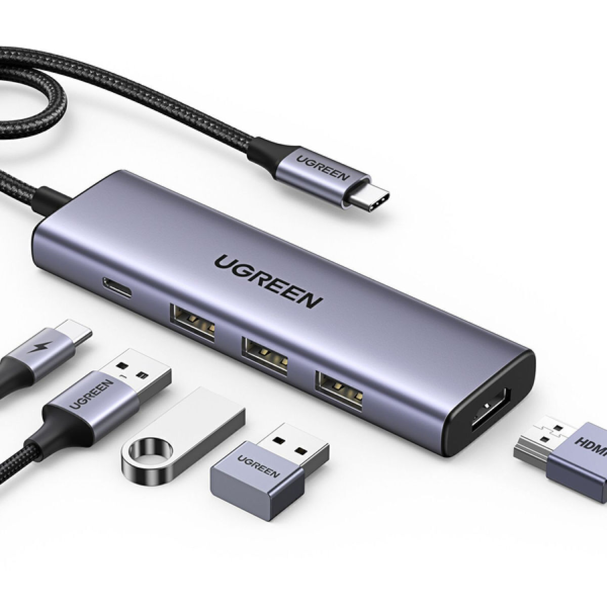 Ugreen CM511 USB-C Docking Station με HDMI 4K PD