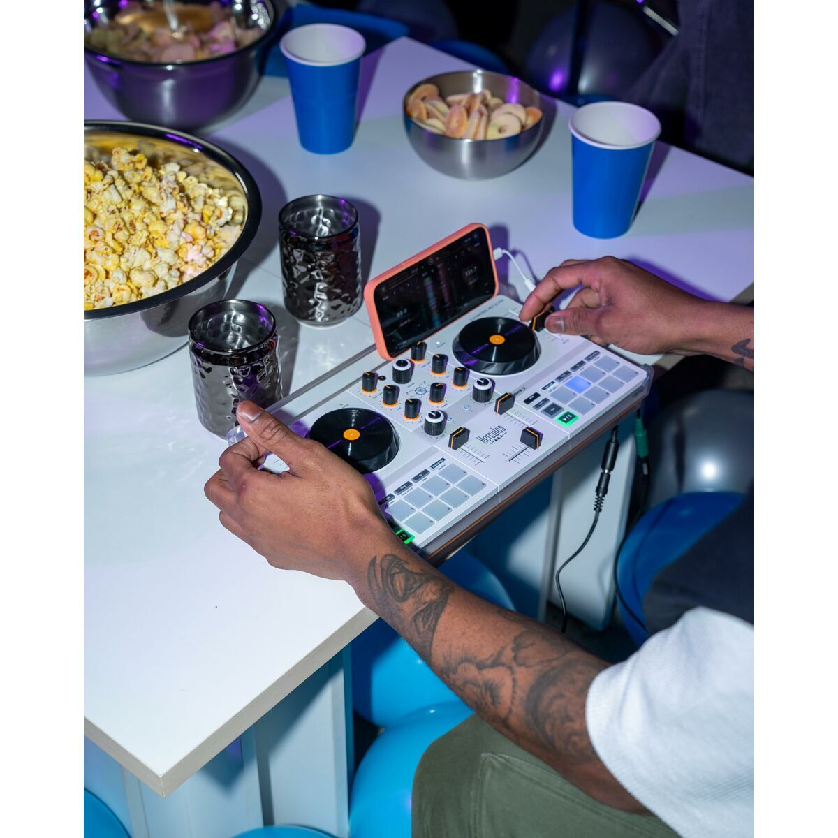 Hercules Hercules Mix Ultra DJ Controller με Οθόνη - Image 6