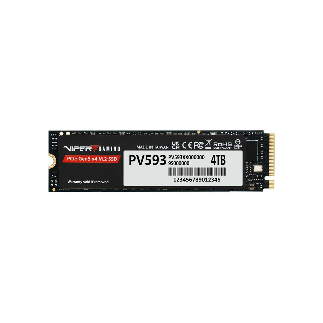 Patriot Viper PV593 SSD 4TB M.2 PCI Express 5.0 PV593P4TBM28H