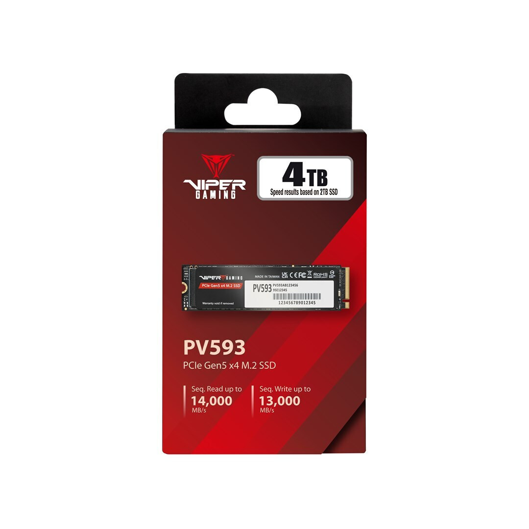 Patriot Viper PV593 SSD 4TB M.2 PCI Express 5.0 PV593P4TBM28H - Image 4