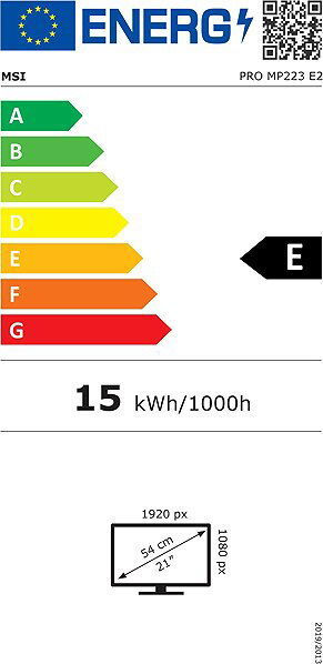 MSI PRO MP223 E2 21.45" VA FHD 1920x1080 - Image 17