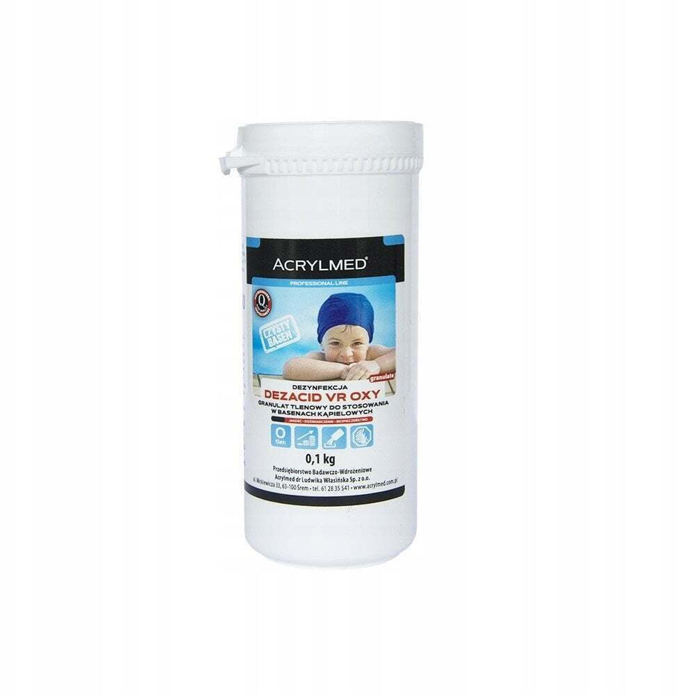 Acrylmed Dezacid Vr White Granules Aerobic Water Disinfection 100 G