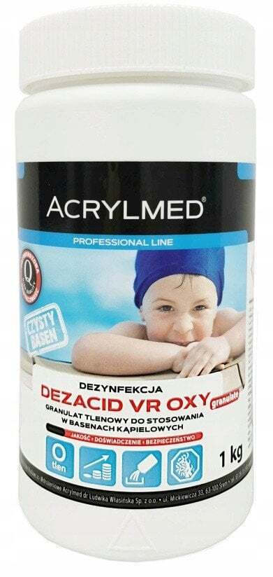Acrylmed 1kg Dezacid Vr White Granule Oxygen-based Water Disinfectant