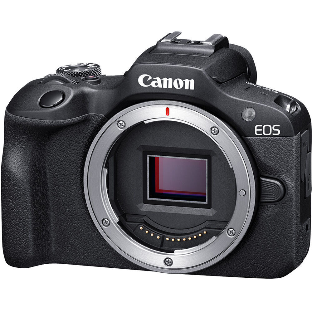 Canon EOS R100 Kit (RF-S 18-45mm f/4.5-6.3 IS STM + RF-S 55-210mm f/5-7.1 IS STM) Μαύρη - Image 6
