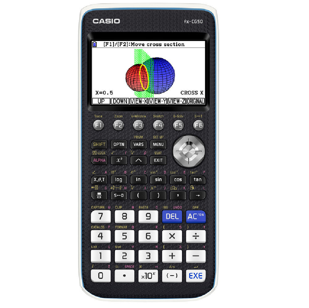 Casio Αριθμομηχανή σε Μαύρο Χρώμα 6-FX-CG50