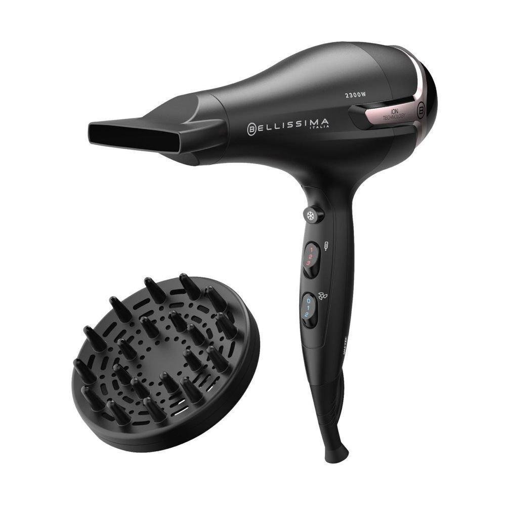 Bellissima K9 2500 Asciuga Capelli 2300 W Nero, Rosa - Image 2