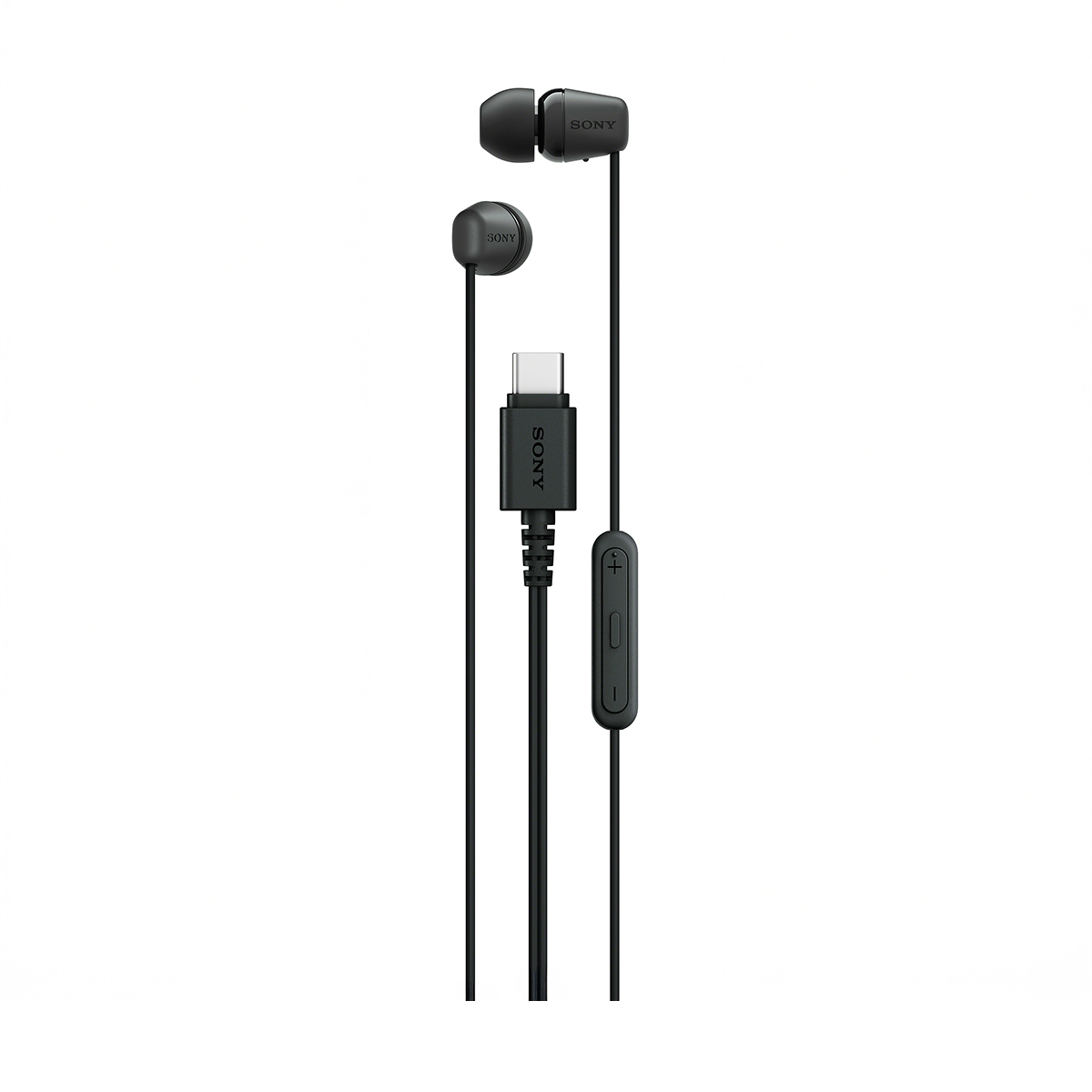 Sony Ier-ex15c In-ear Handsfree Ακουστικά με Βύσμα USB-C Μαύρο