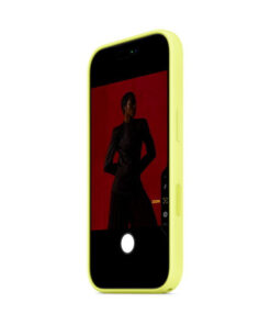 Alternative view of Apple Silicone Case with MagSafe Back Cover Σιλικόνης Neon Yellow (iPhone 17 Pro Max) MGFM4ZM/A