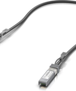 Ubiquiti Καλώδιο Οπτικής Ίνας SFP+ 0.5m Μαύρο 1τμχ UACC-DAC-SFP28-0.5M