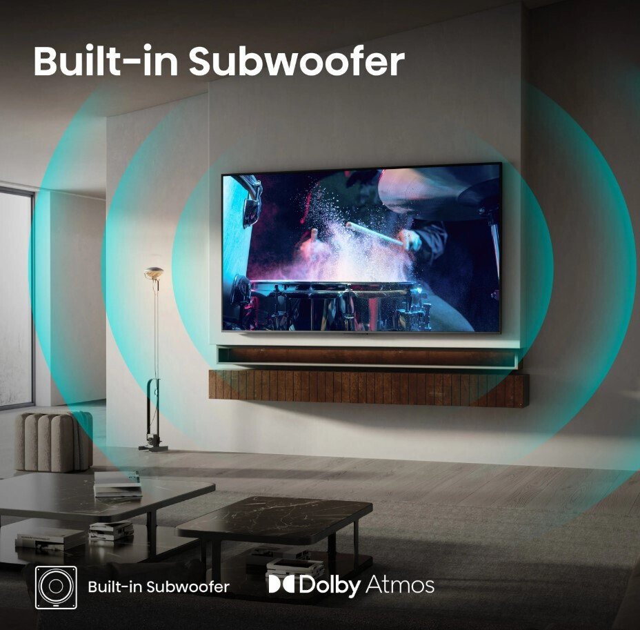 Hisense Smart Τηλεόραση 100" 4K UHD Mini LED U7Q HDR (2025) 100U7Q - Image 9