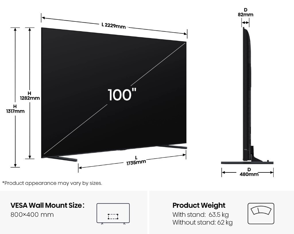 Hisense Smart Τηλεόραση 100" 4K UHD Mini LED U7Q HDR (2025) 100U7Q - Image 5