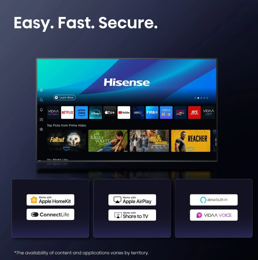 Hisense Smart Τηλεόραση 85" 4K UHD Mini LED U7Q PRO (2025) 85U7Q PRO - Image 5