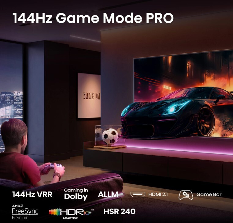 Hisense Smart Τηλεόραση 85" 4K UHD QLED E7Q Pro HDR (2025) 85E7Q PRO - Image 6