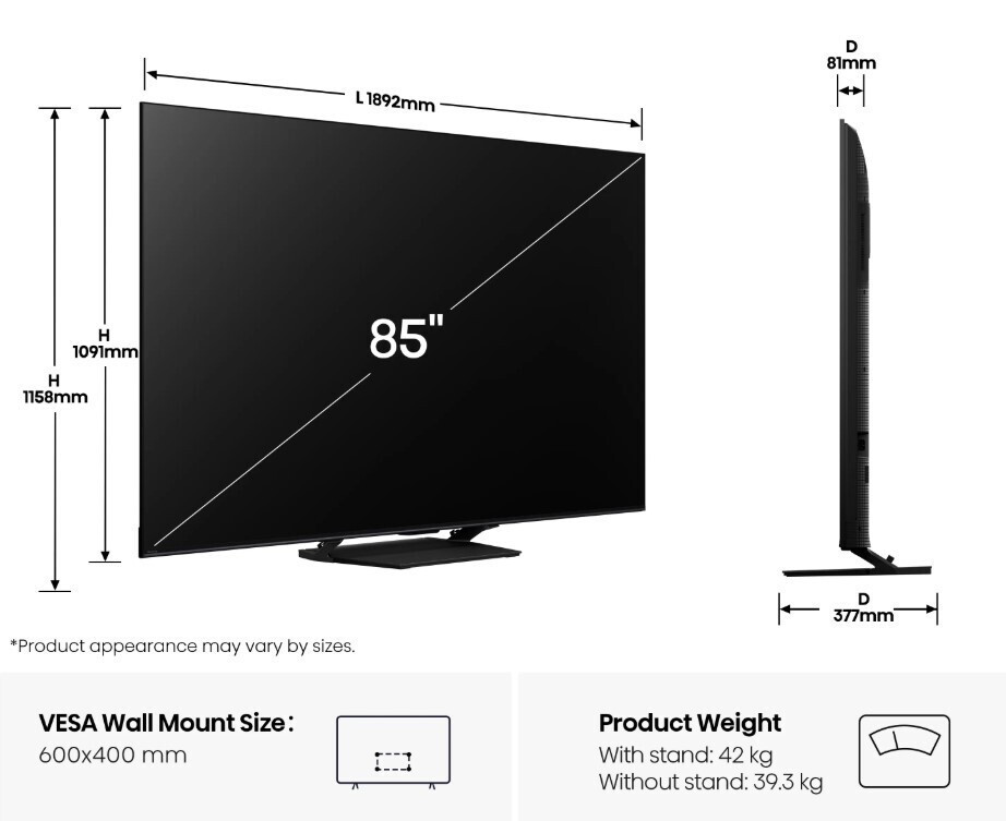 Hisense Smart Τηλεόραση 85" 4K UHD Mini LED U7Q PRO (2025) 85U7Q PRO - Image 8