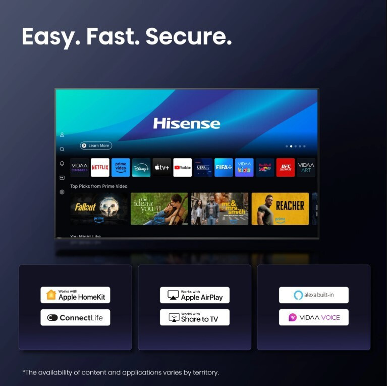 Hisense Smart Τηλεόραση 85" 4K UHD QLED E7Q Pro HDR (2025) 85E7Q PRO - Image 12