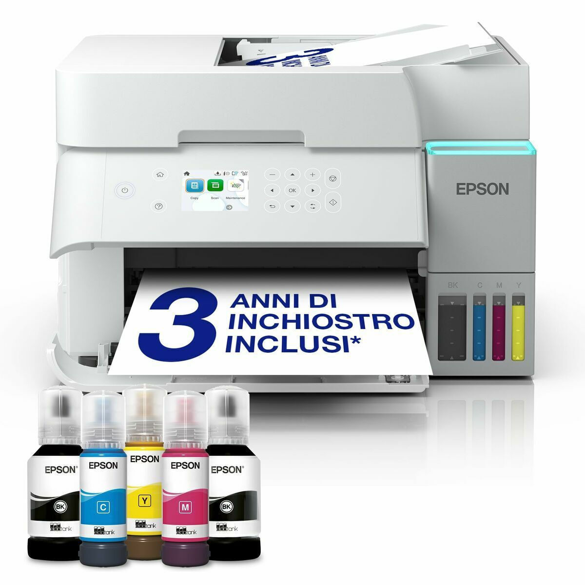 Epson EcoTank ET-3956 Έγχρωμο Πολυμηχάνημα Inkjet - Image 3