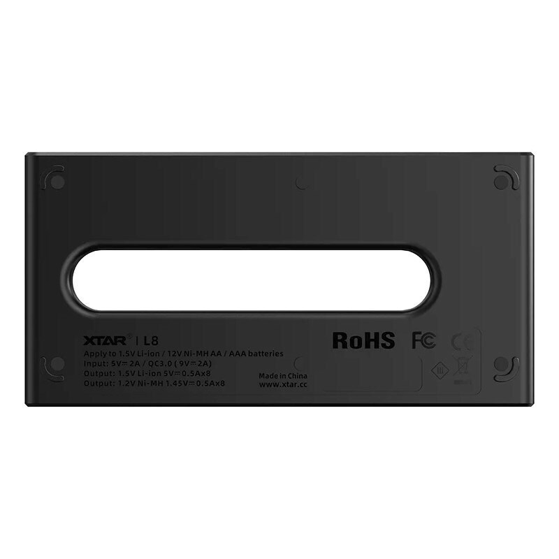 XTAR USB Φορτιστής 8 Μπαταριών Ni-MH Μεγέθους AA/AAA - Image 2