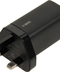 Alternative view of iBox Φορτιστής Χωρίς Καλώδιο GaN με Θύρα USB-A και 2 Θύρες USB-C 65W Μαύρος (C-65 UK)