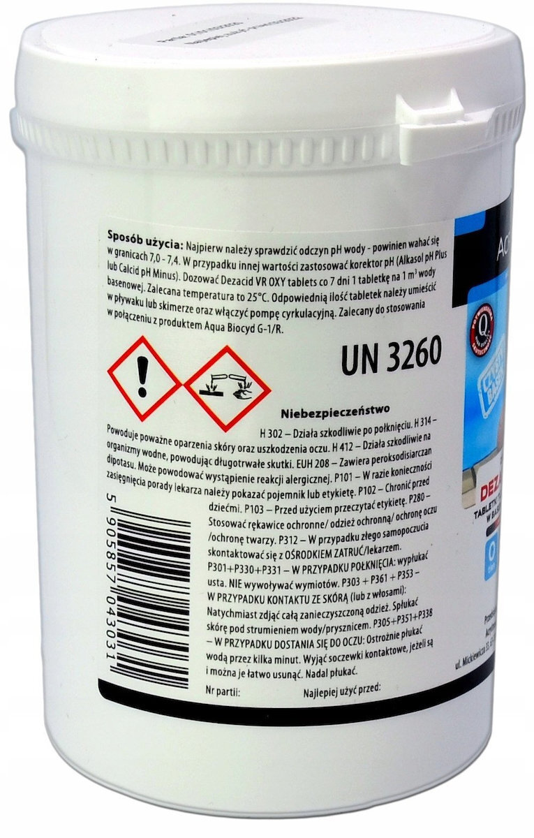Οξειδωτικό για Πισίνα σε Ταμπλέτες 0.02kg - Image 2