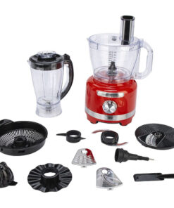 Ariete Πολυμίξερ 1000W με Κάδο 1.5lt και Κανάτα Μπλέντερ Κόκκινο