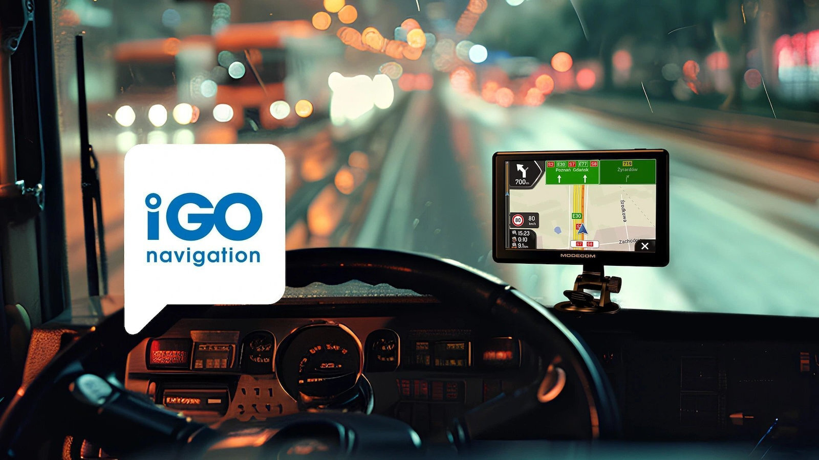 Modecom Συσκευή Πλοήγησης GPS Freeway με Οθόνη 5" & Card Slot - Image 2