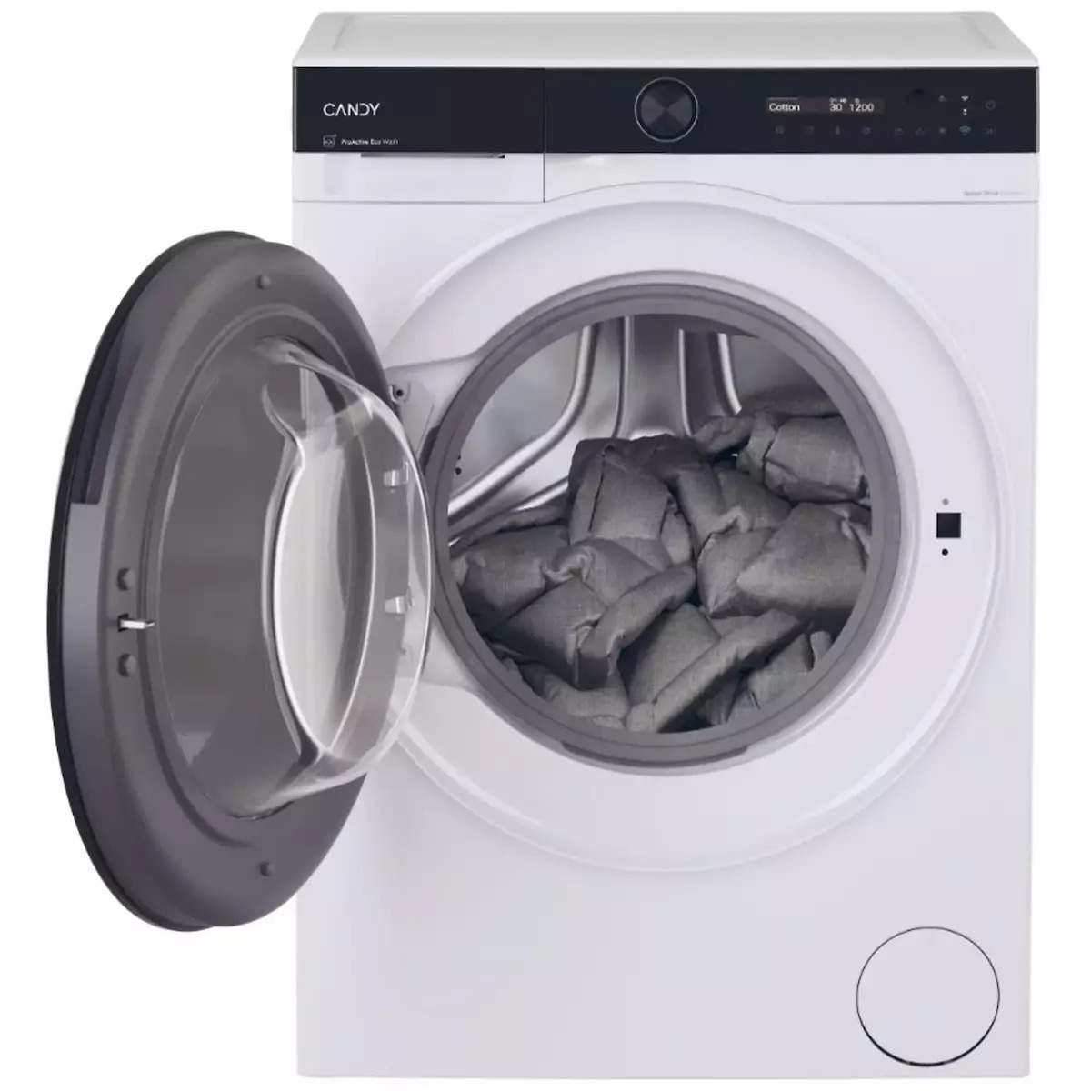 Candy BWS6106B8-S 10kg/6kg Ατμού 1600 Στροφές με Wi-Fi - Image 2