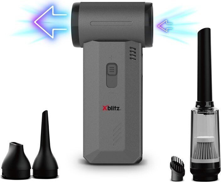 Xblitz Φορητό Σκουπάκι σε Μαύρο Χρώμα