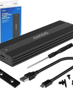 Savio AK-84 Θήκη για Σκληρό Δίσκο M.2 SATA III με σύνδεση Type-C