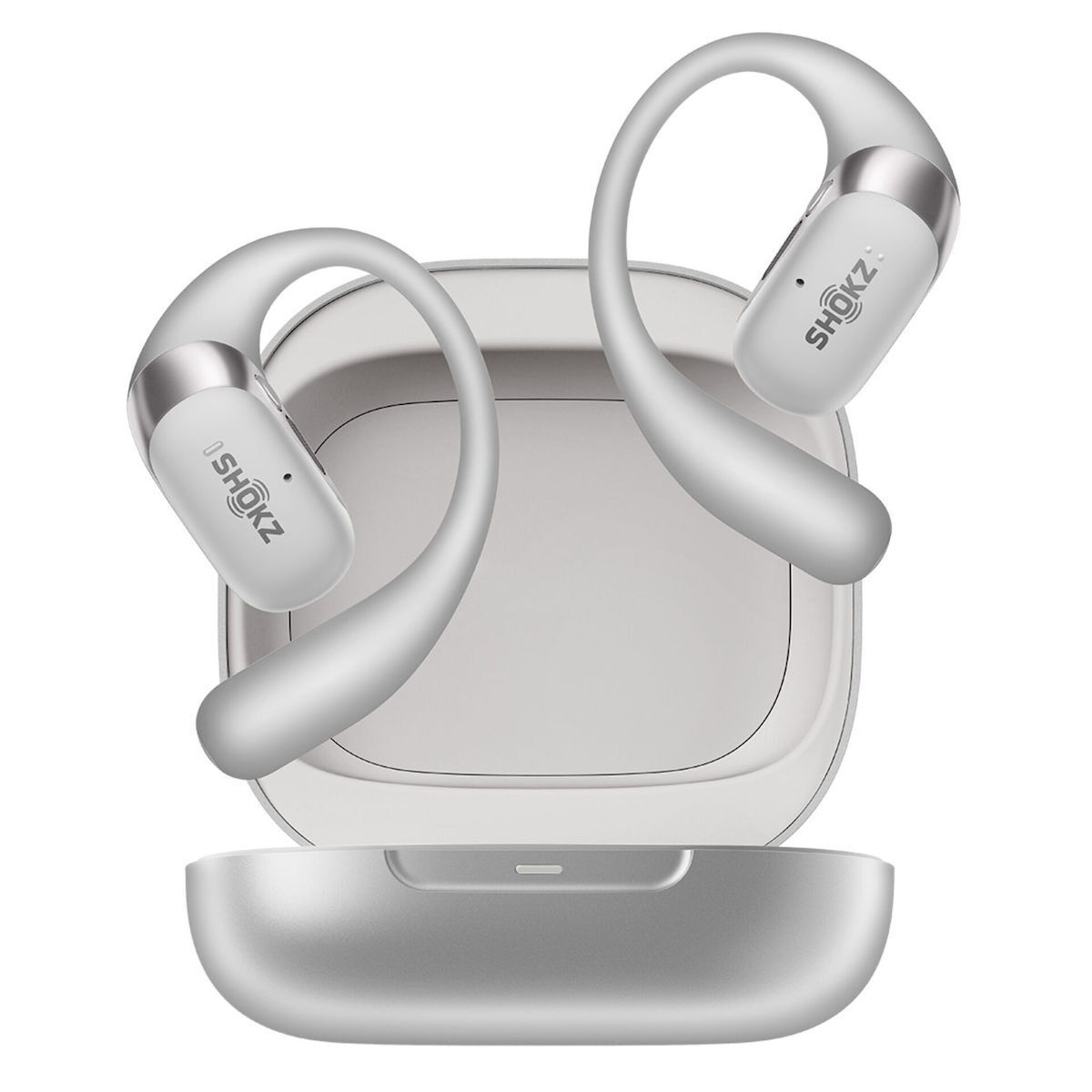 Shokz OpenFit 2+ Open Ear Bluetooth Handsfree Ακουστικά με Αντοχή στον Ιδρώτα και Θήκη Φόρτισης Γκρι - Image 3