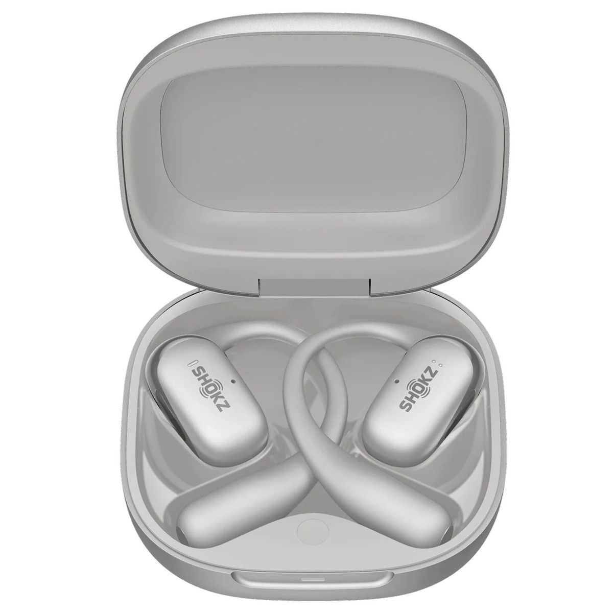Shokz OpenFit 2+ Open Ear Bluetooth Handsfree Ακουστικά με Αντοχή στον Ιδρώτα και Θήκη Φόρτισης Γκρι - Image 4