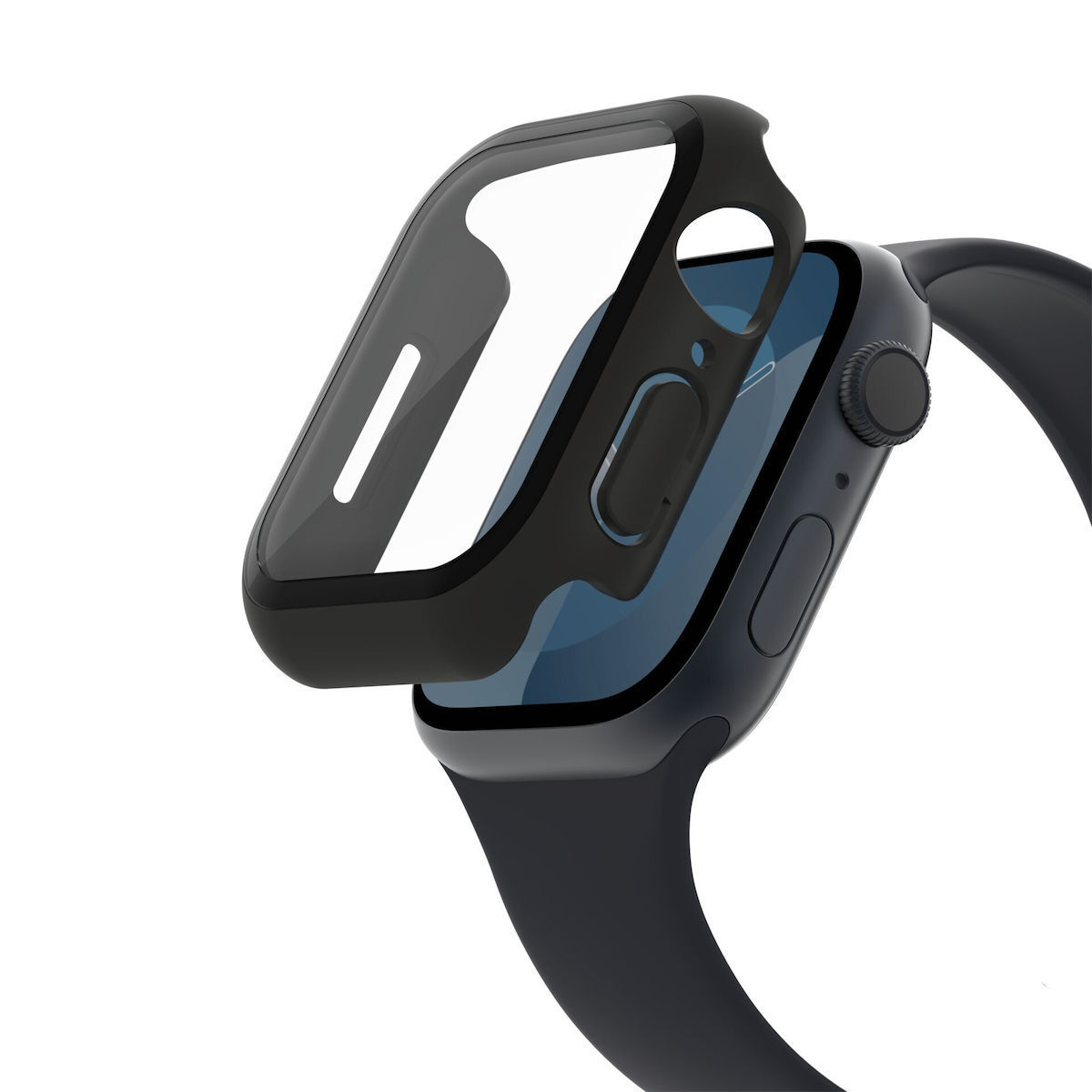 Belkin Full Face Tempered Glass για το Apple Watch 4-9, Apple 1τμχ OVG003zzBK-REV - Image 5