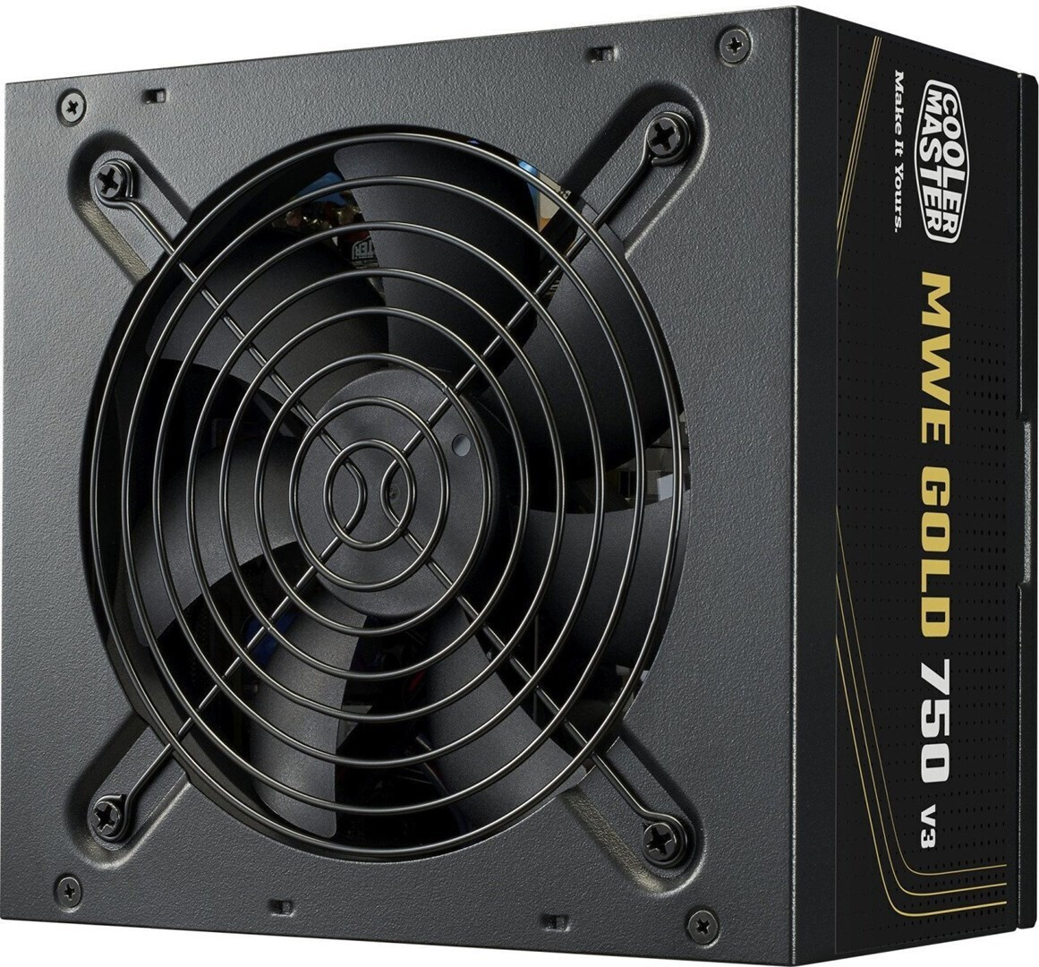 CoolerMaster MWE 750 rev. 3.0 750W Full Wired 80 Plus Gold