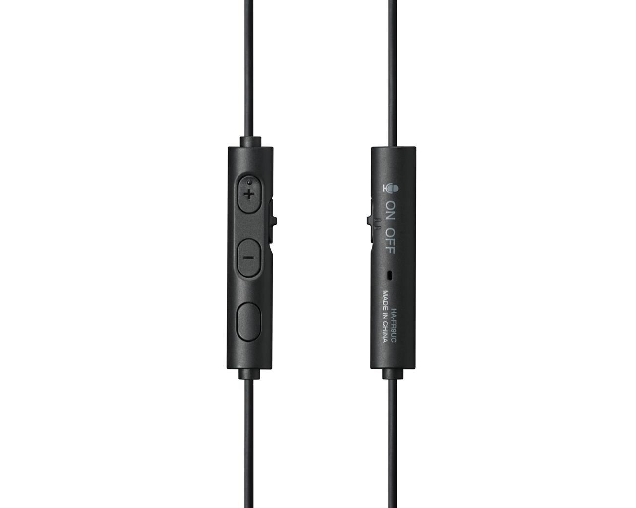 JVC HA-FR9UC In-ear Handsfree με Βύσμα 3.5mm Μαύρο - Image 3