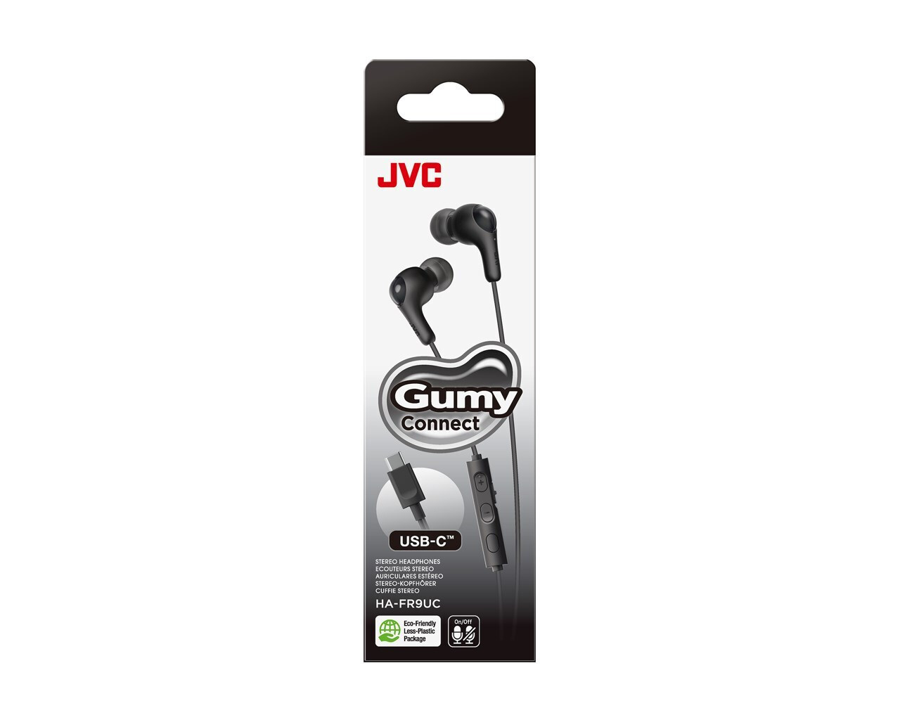 JVC HA-FR9UC In-ear Handsfree με Βύσμα 3.5mm Μαύρο - Image 6