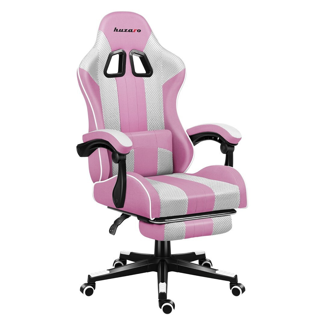 Huzaro Force 4.7 Υφασμάτινη Καρέκλα Gaming με Υποπόδιο Carbon Mesh