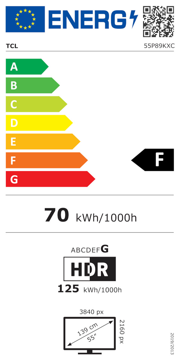 TCL Smart Τηλεόραση 55" 4K UHD QLED P89K HDR (2025) 55P89K - Image 2
