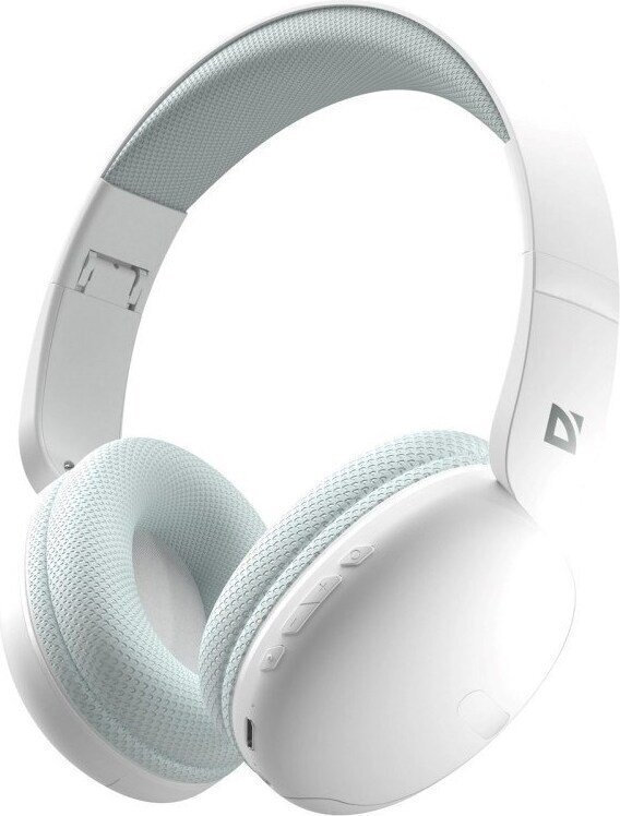 Defender Freemotion B480 Ασύρματα Bluetooth On Ear Ακουστικά με 50 ώρες Λειτουργίας Λευκά