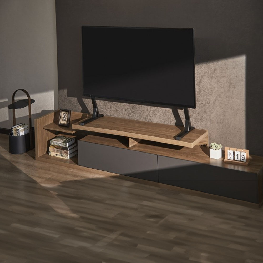 Gembird TVS-D90F-01 Επιτραπέζια Βάση Τηλεόρασης έως 90" και 60kg Ασημί - Image 6