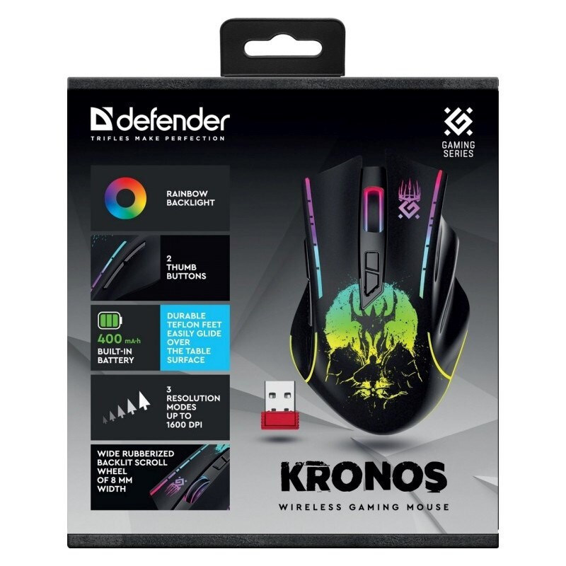 Defender Kronos GM-695 Ασύρματο Μαύρο - Image 8