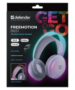 Alternative view of Defender Freemotion B651 Bluetooth / 3.5mm / USB-C Πολύχρωμα