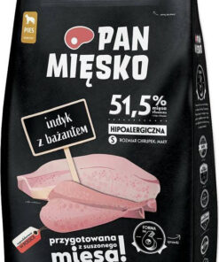 Pan Miesko 3kg Ξηρά Τροφή Σκύλων με Γαλοπούλα